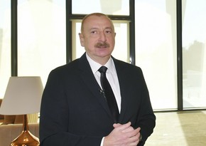 Ilham Aliyev: ‘Every year, we see how the Caspian Sea is becoming shallower’