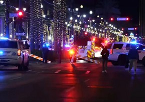 Vehicle slams into crowd on New Orleans' Bourbon Street, killing at least 10 people