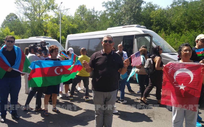 Представители азербайджанской диаспоры отправились в Шушу 