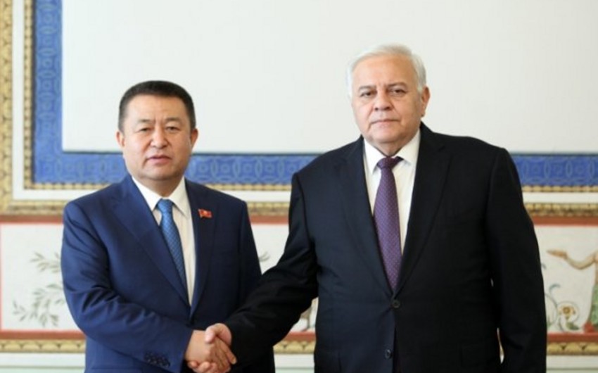 ​Спикеры Азербайджана и Кыргызстана обсудили сотрудничество в области экономики и культуры