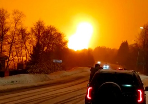 На магистральном газопроводе в России произошел взрыв 