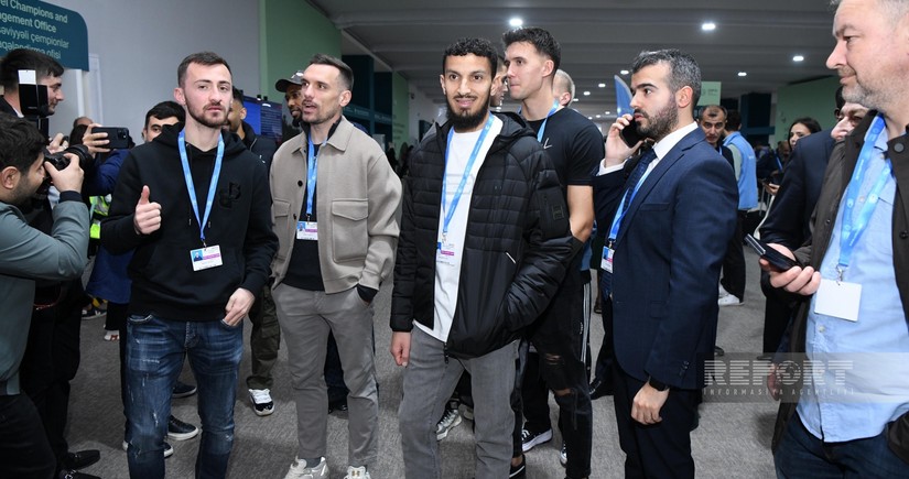 Qarabağ klubunun futbolçuları COP29 məkanındakı pavilyonları ziyarət ediblər - FOTOREPORTAJ