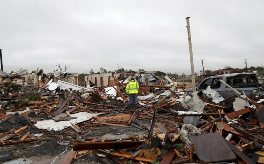 ABŞ-də tornado nəticəsində 4 nəfər ölüb