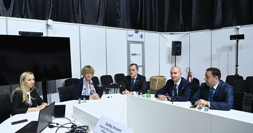 Azerbaijani FM meets with OSCE Secretary General 