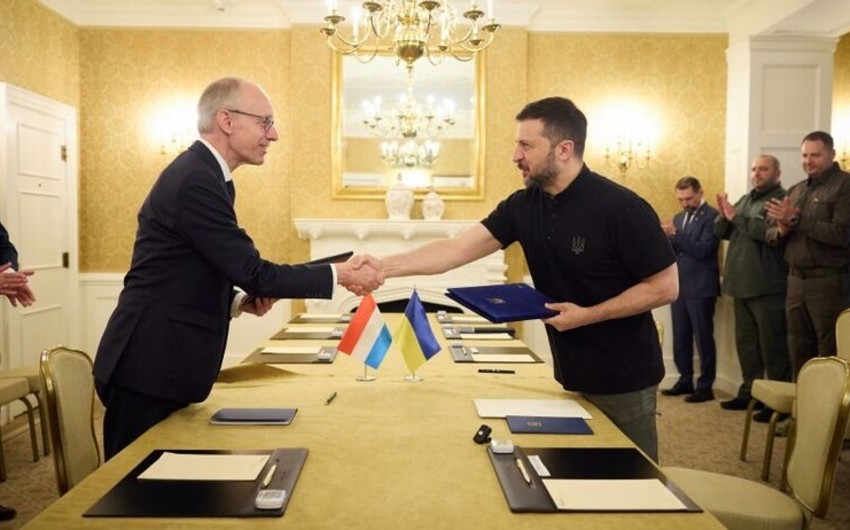 Ukraine signs security deal with Luxembourg