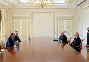 President Ilham Aliyev receives co-founder and co-chair of CVC Capital Partners