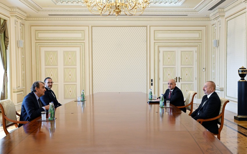 President Ilham Aliyev receives co-founder and co-chair of CVC Capital Partners