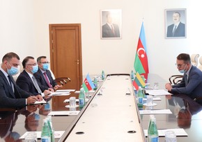 Teymur Musayev meets with Lithuanian ambassador to Azerbaijan