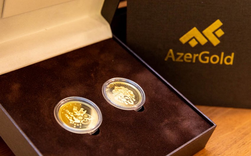 AzerGold увеличил доходы от продажи золотых монет и слитков на 87%