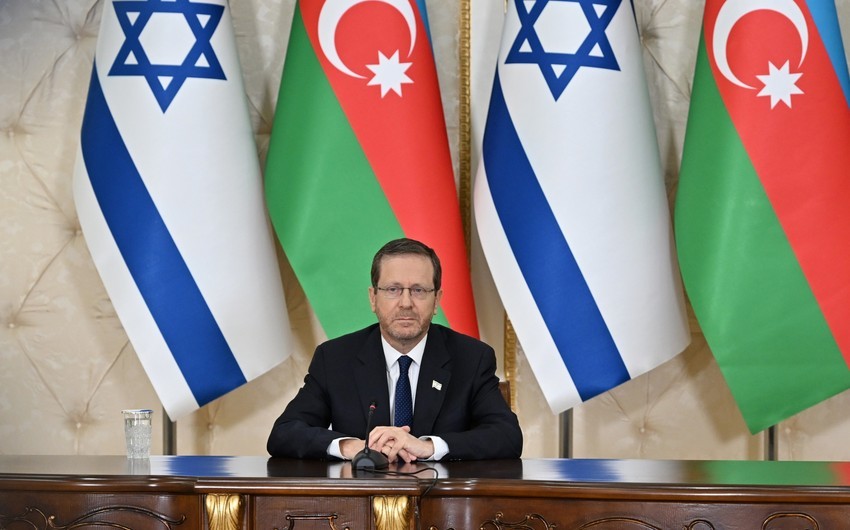 Israeli President Isaac Herzog concludes official visit to Azerbaijan