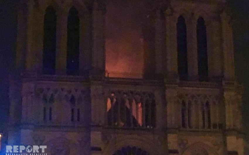 Macron pledges Notre Dame reconstruction after fire