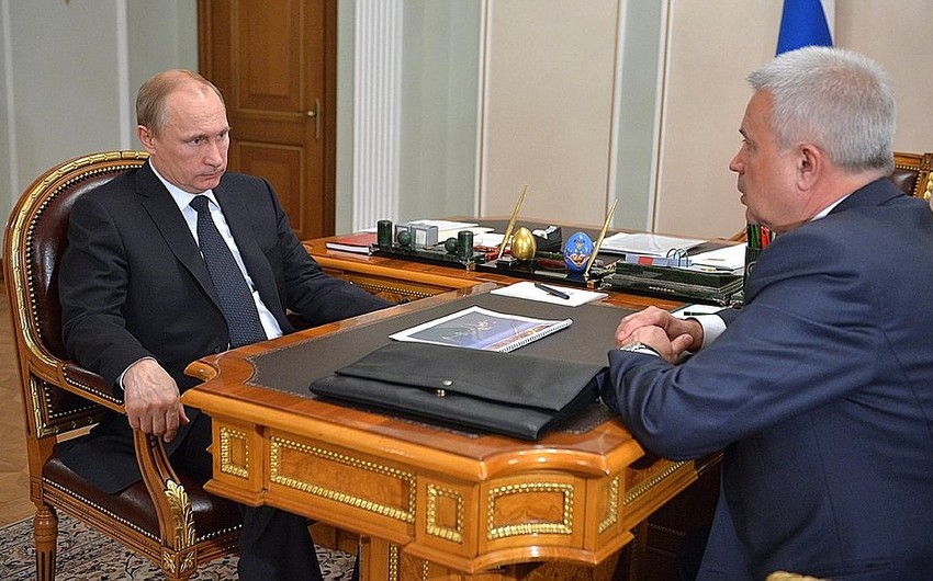 Vladimir Putin LUKoylun prezidenti ilə görüşüb