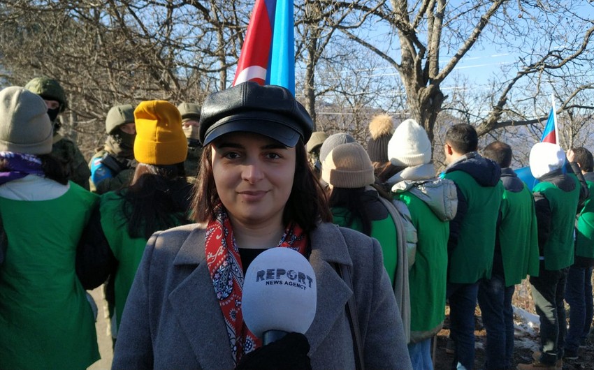 Азербайджанские активисты пригласили карабахских армян присоединиться к акции протеста