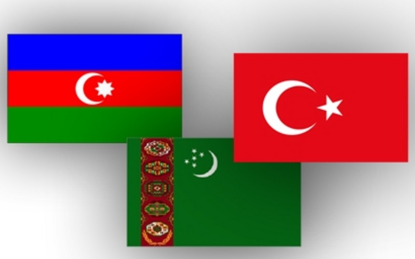 Azerbaijan, Turkey and Turkmenistan's Foreign Ministers made a joint statement