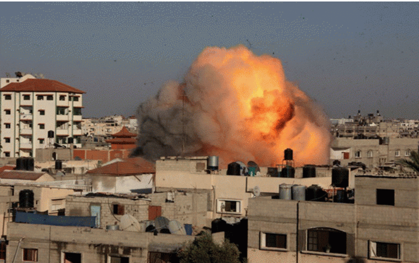 İsrail Qəzzaya yeni raket zərbələri endirib