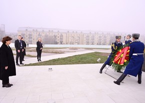 President of North Macedonia visits Victory Park in Baku