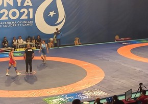 Azerbaijan's Maria Stadnik once again wins gold at Islamic Solidarity Games - VIDEO