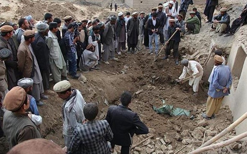 Оползень в Афганистане, есть погибшие