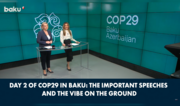 Baku TV International provides highlights of second day at COP29