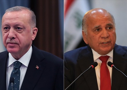 Президент Турции встретился с министром иностранных дел Ирака