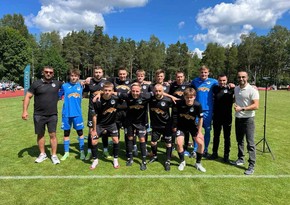 ФК Карабах из Эстонии взял второе место на международном турнире по мини-футболу
