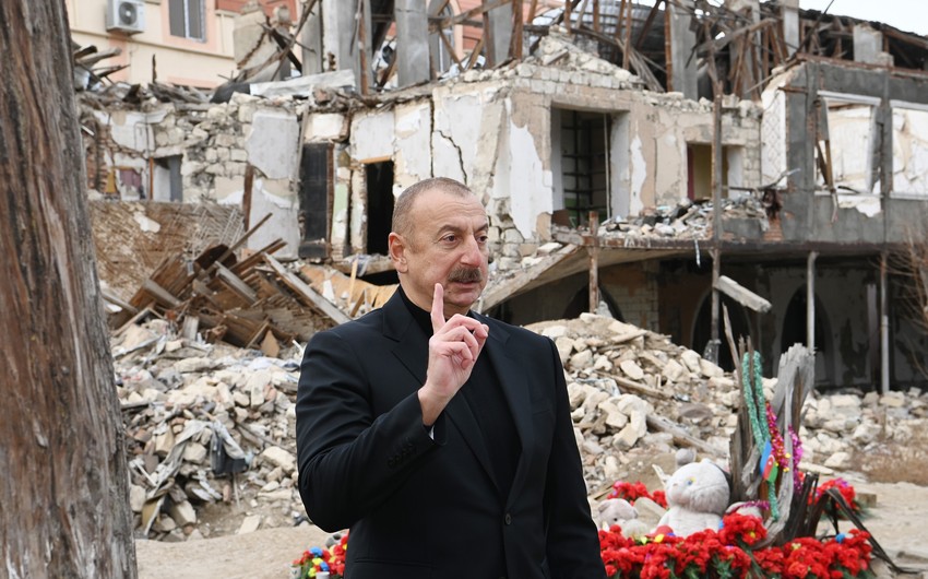 President Ilham Aliyev on canceled screening of film about Armenian fascist in Russia
