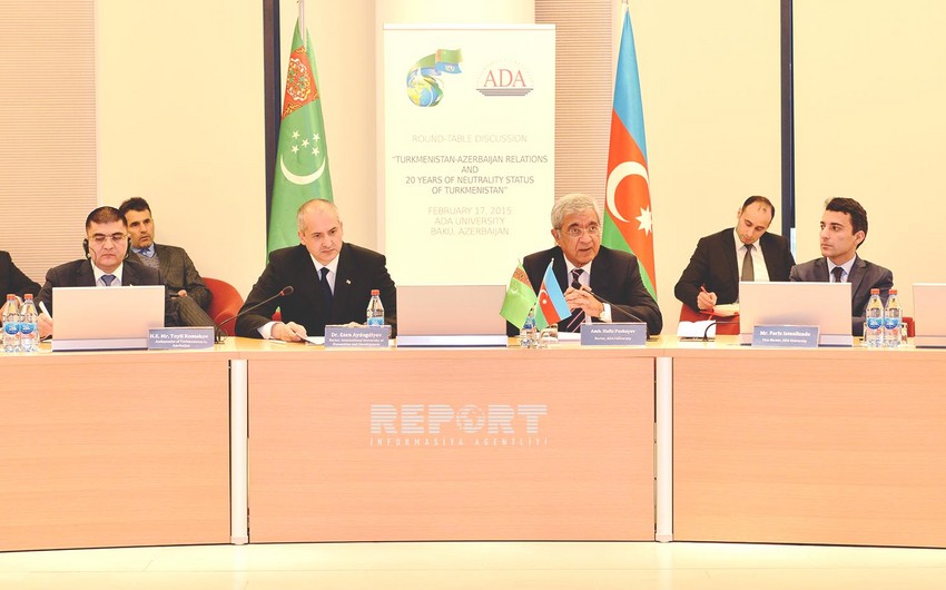 В Университете АДА обсудили отношения Азербайджана и Туркменистана
