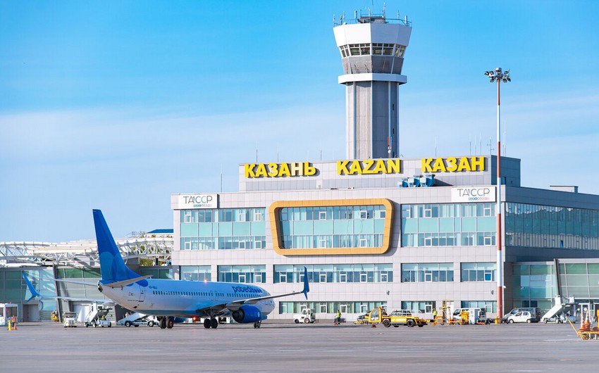 Kazan hava limanında müvəqqəti məhdudiyyətlər tətbiq edilib