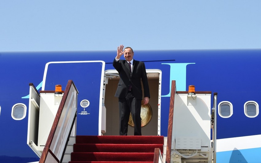 Working visit of Azerbaijani President to Russia ends