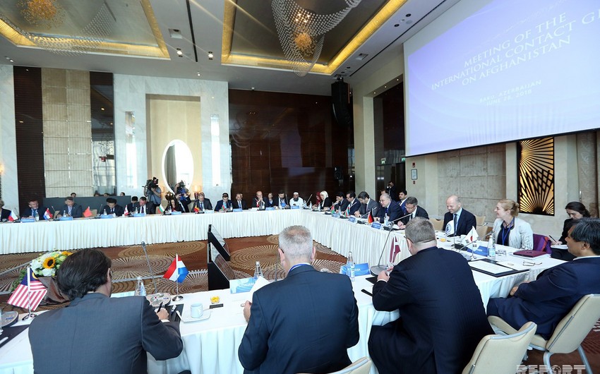 Meeting of International Contact Group on Afghanistan kicks off in Baku