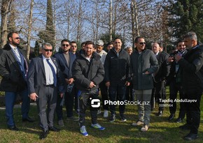 Лионель Месси полюбовался карабахскими скакунами в Баку