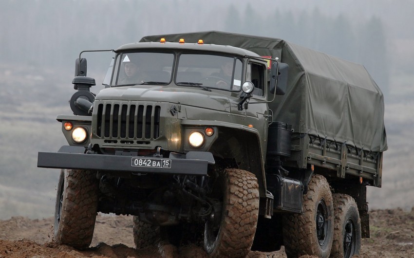 Перехвачены военная техника, боеприпасы и автомобили армян