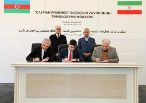 Caspian Pharmed əczaçılıq zavodunun tərəfdaş şirkətləri arasında saziş imzalanıb