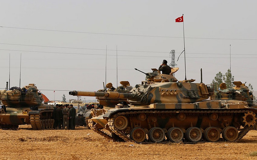 Türkiyə Suriyada Fərat qalxanı əməliyyatını başa çatdırıb