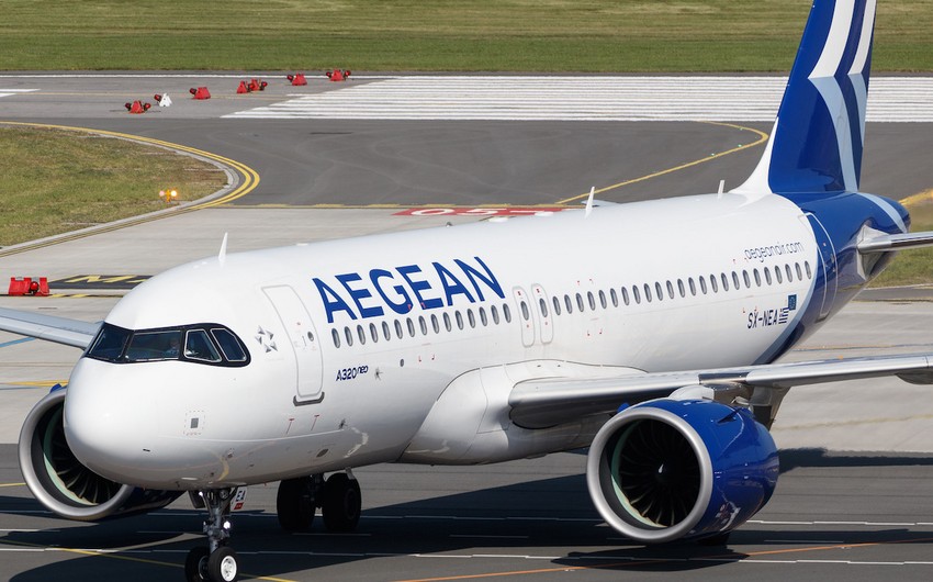 “Aegean Airlines” İsrailə və əks istiqamətdə bütün uçuşları ləğv edib