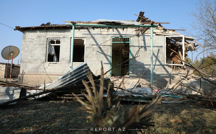 Over 3,000 houses fell into disrepair due to Armenian aggression