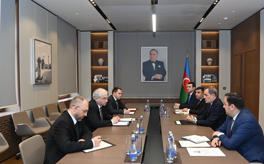 Azerbaijani FM meets with special representative of Russian MFA