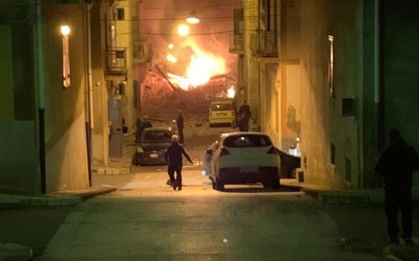 Взрыв газа в жилом доме на Сицилии, 12 человек пропали без вести