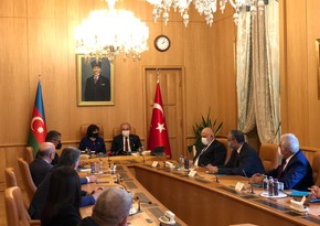 Parliament speakers of Azerbaijan and Turkey meet in Ankara