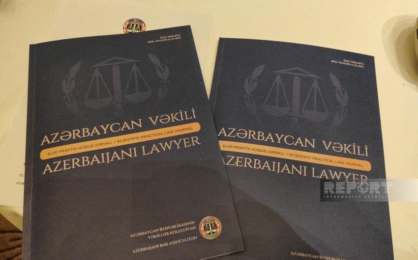 “Azərbaycan vəkili” jurnalının təqdimatı keçirilib