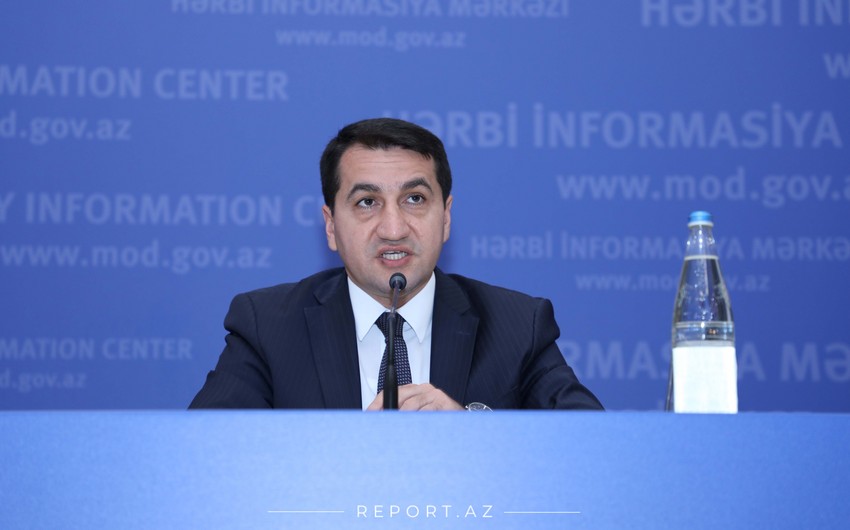 Хикмет Гаджиев обратился к международной общественности в связи с Арменией