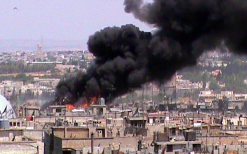 В результате минометных обстрелов центра Дамаска получили ранения мирные жители