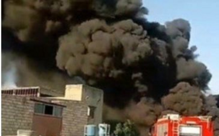 Потушен сильный пожар в Баку - ВИДЕО - ОБНОВЛЕНО