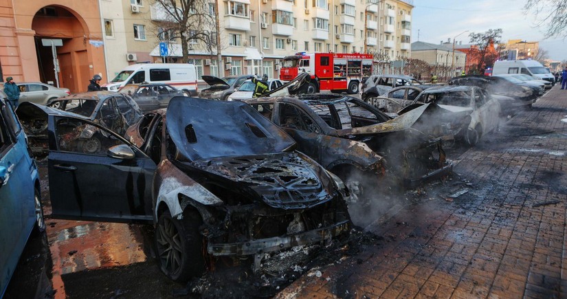 В результате обстрела Белгорода погиб один, пострадали 11 человек