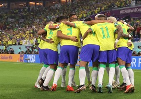 Braziliya millisi dünya çempionatları tarixində iki rekorda imza atıb