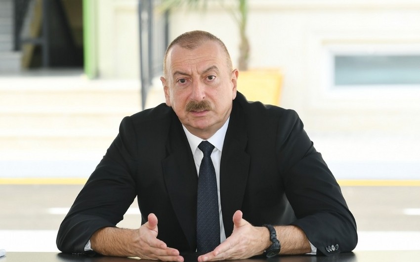 İlham Əliyev Aprel döyüşlərindən, Günnüt əməliyyatından danışdı