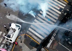 В Аргентине при разгоне акции протеста пострадали около 20 человек  