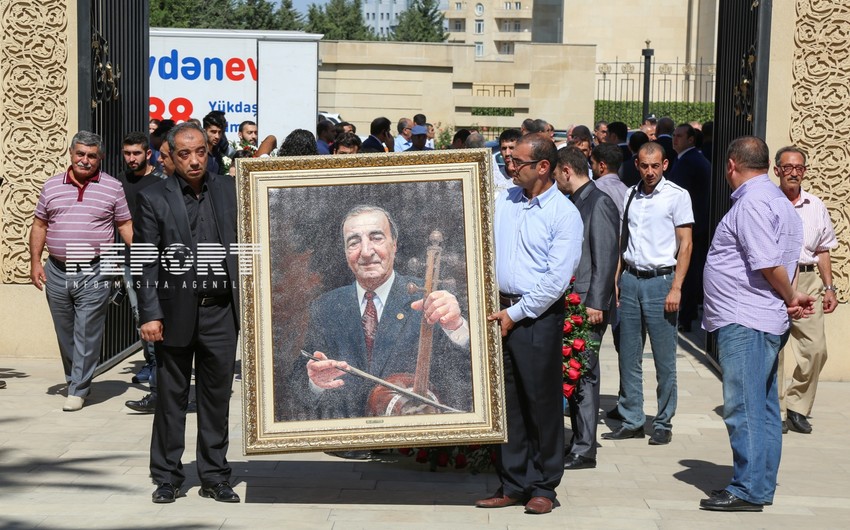 Народный артист Габиль Алиев похоронен в I Аллее почетного захоронения