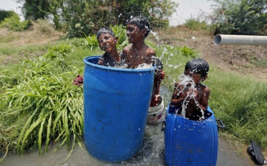 Hindistanda isti hava dalğası davam edir: 2 min ölü