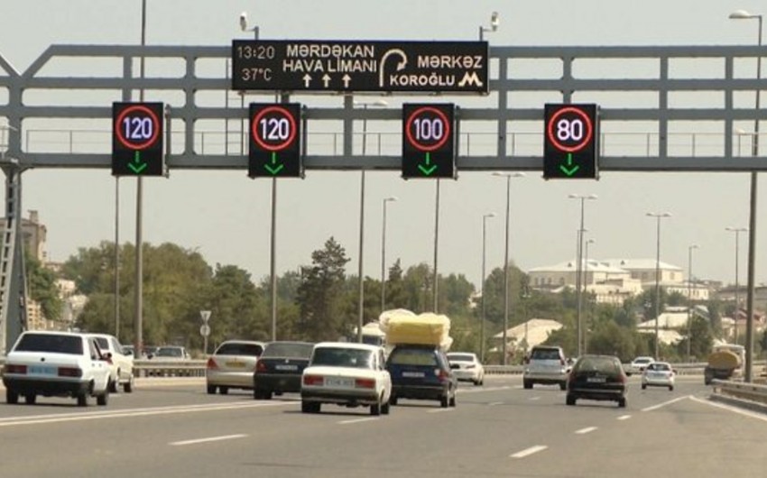 ​На бакинских дорогах восстановлена максимально допустимая скорость движения
